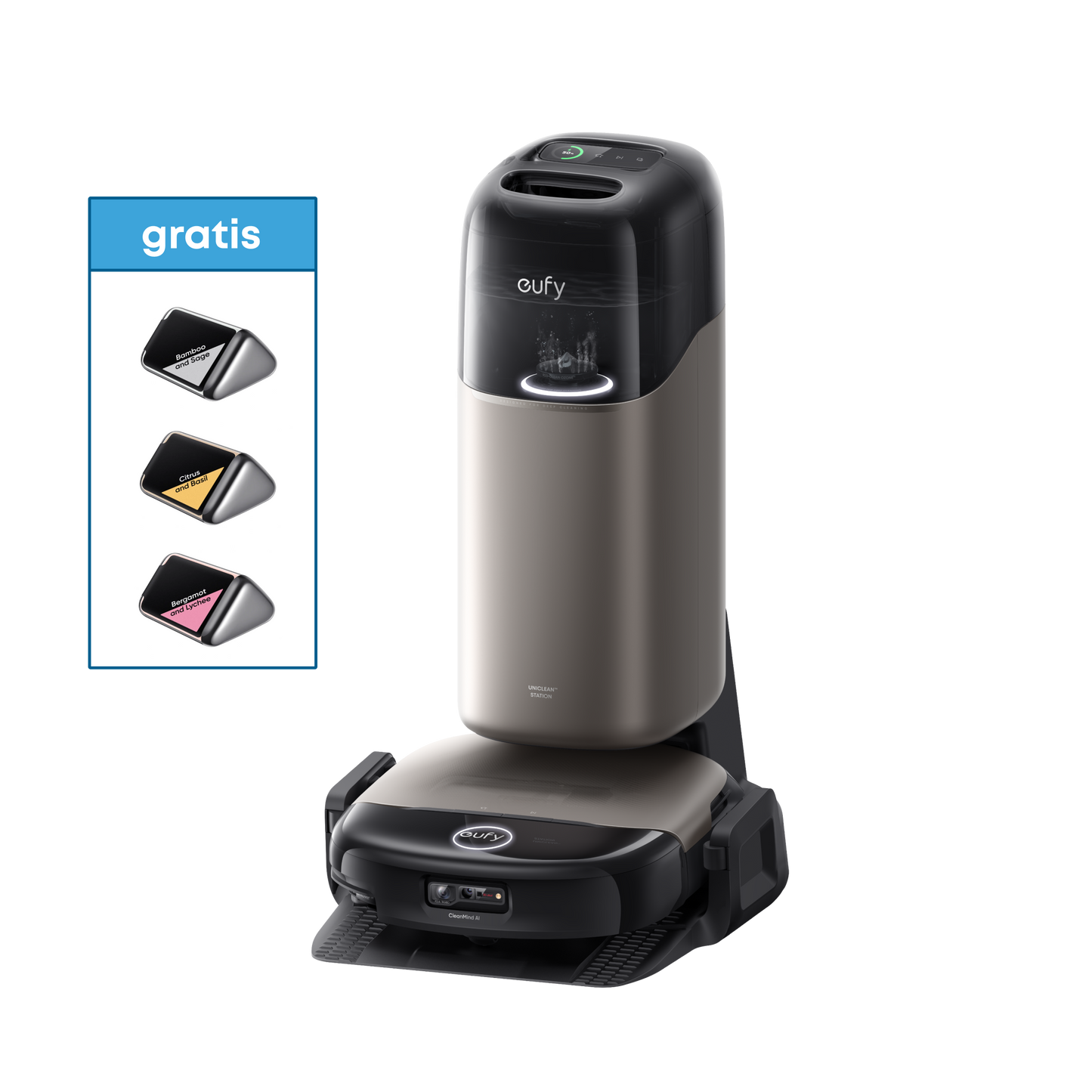 eufy HydroJet S2 Robot Aspirador y fregador(APP)