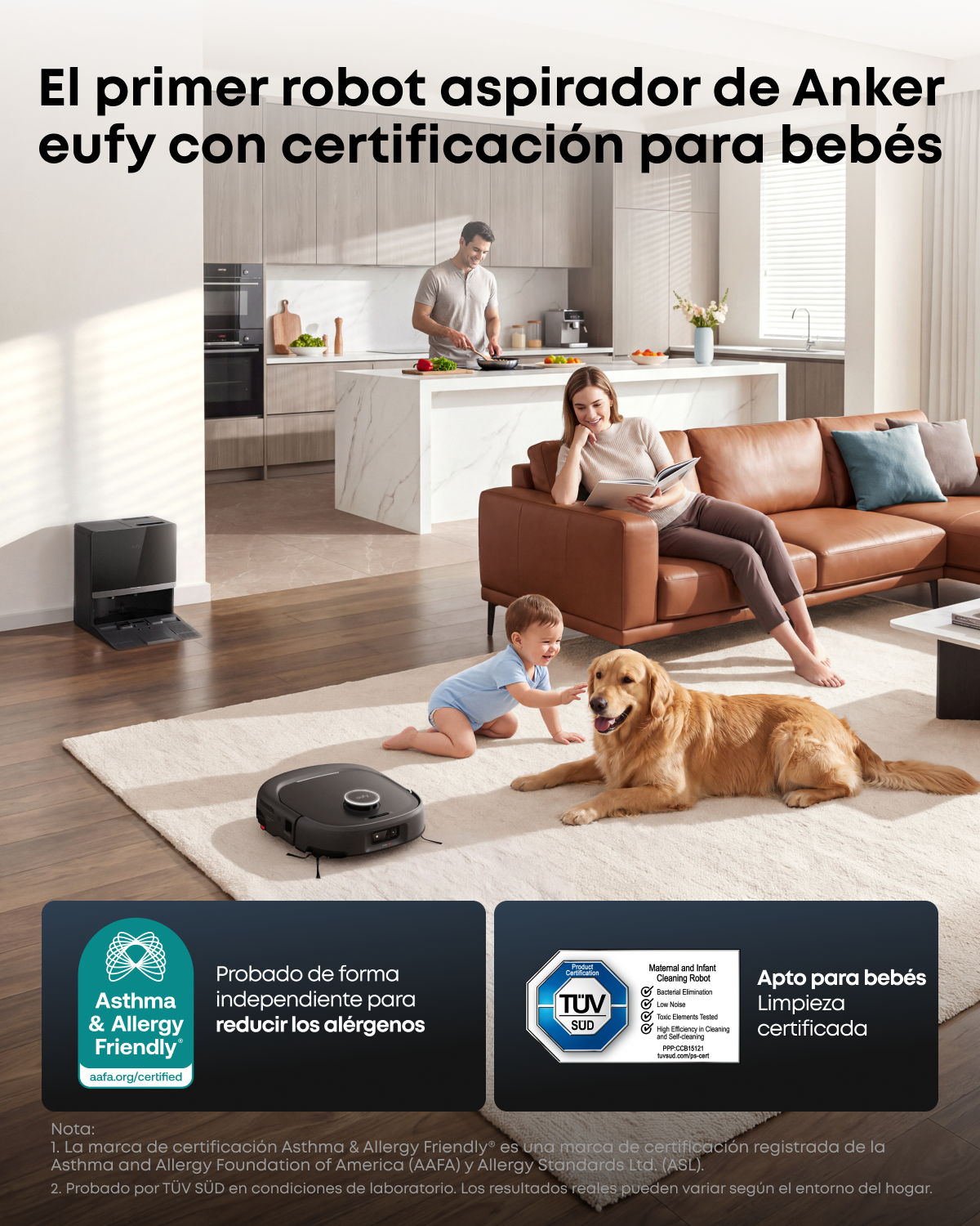 eufy by Anker E35 Robot Aspirador y fregador