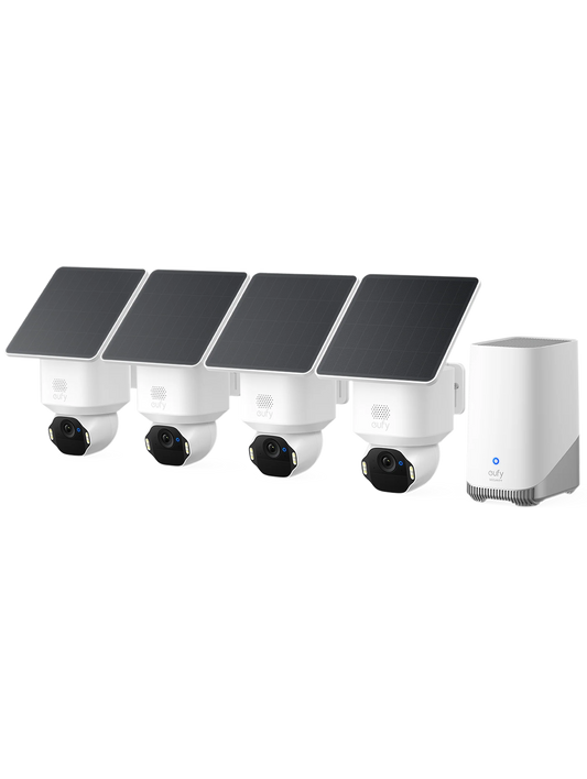 eufyCam E42, Kit de 4 cámaras + Homebase3