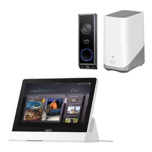 eufy Smart Display + Video Timbre E340 + HomeBase S380