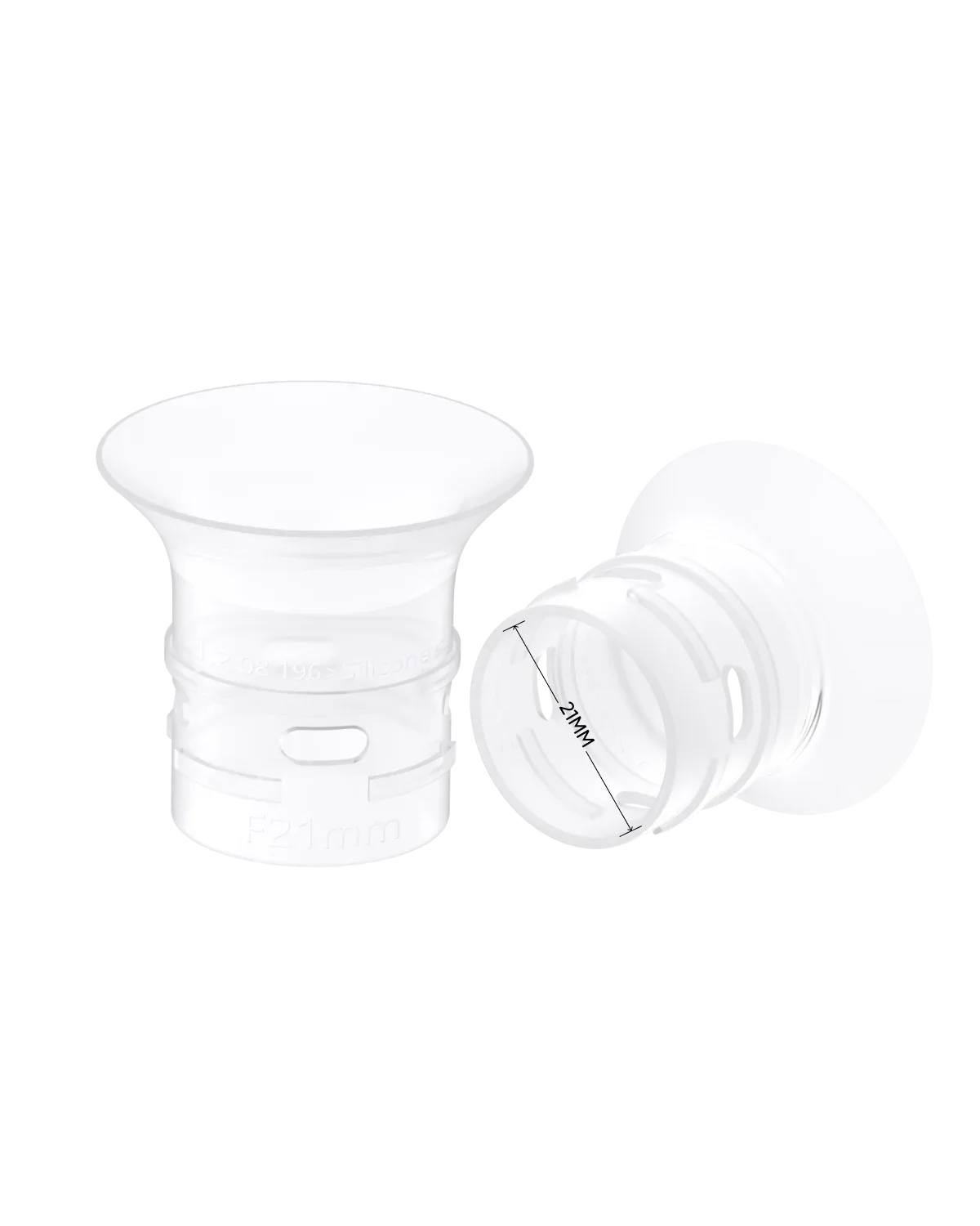 Insertos reductores originales eufy de 21 mm (paquete de 2) para extractor de leche S1/S1 Pro