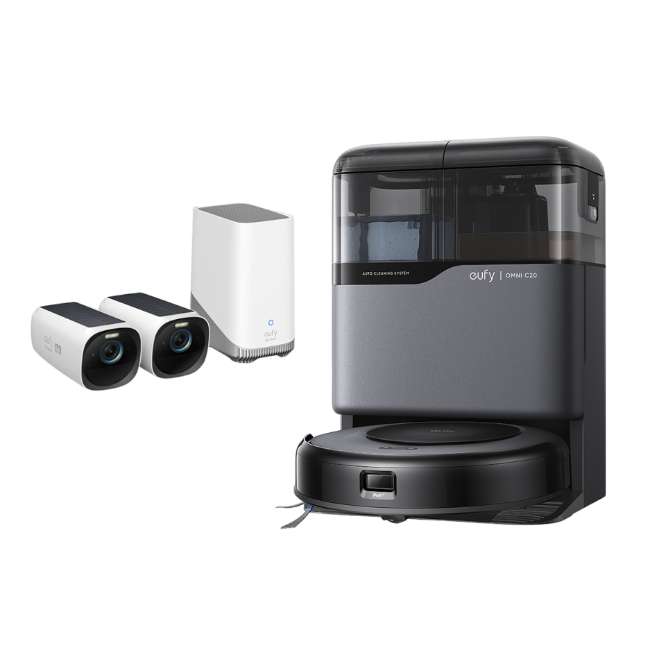 eufy Robot Aspirador Omni C20 +eufyCam S330 (eufyCam 3)