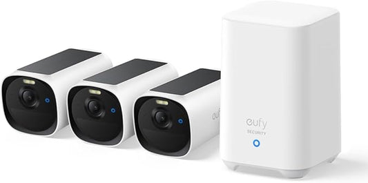 eufy Security eufyCam E40 Camara vigilancia WiFi Exterior Solar
