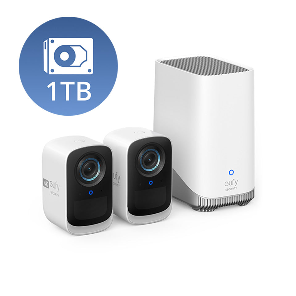 S300 eufyCam (eufyCam 3C)+ 1 TB Hard Drive